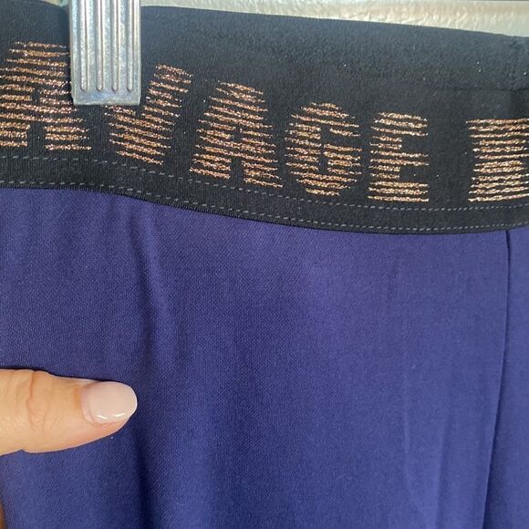 NWT- FENTY-The Savage X Jersey Legging high-waisted, Navy- size small - Picture 7 of 13